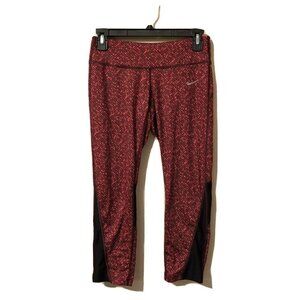 NIKE Multi Color Printed Dri Fit Workout Leggings